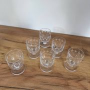 Vintage liqueur glasses