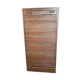 Vintage wooden roller shutter cabinets