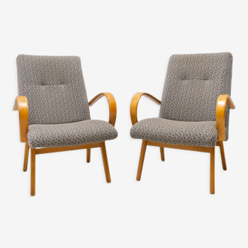 Pair of midcentury armchairs by Jaroslav Šmídek, 1960´s