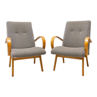 Pair of midcentury armchairs by Jaroslav Šmídek, 1960´s