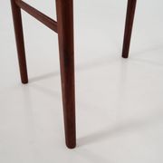 Footstool made of rosewood, Scandinavian design of the 70's