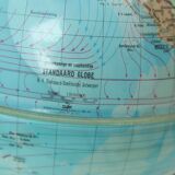 Lampe globe terrestre imprimé en Italie par GDP, 1967