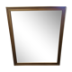 Miroir bois doré 156x135