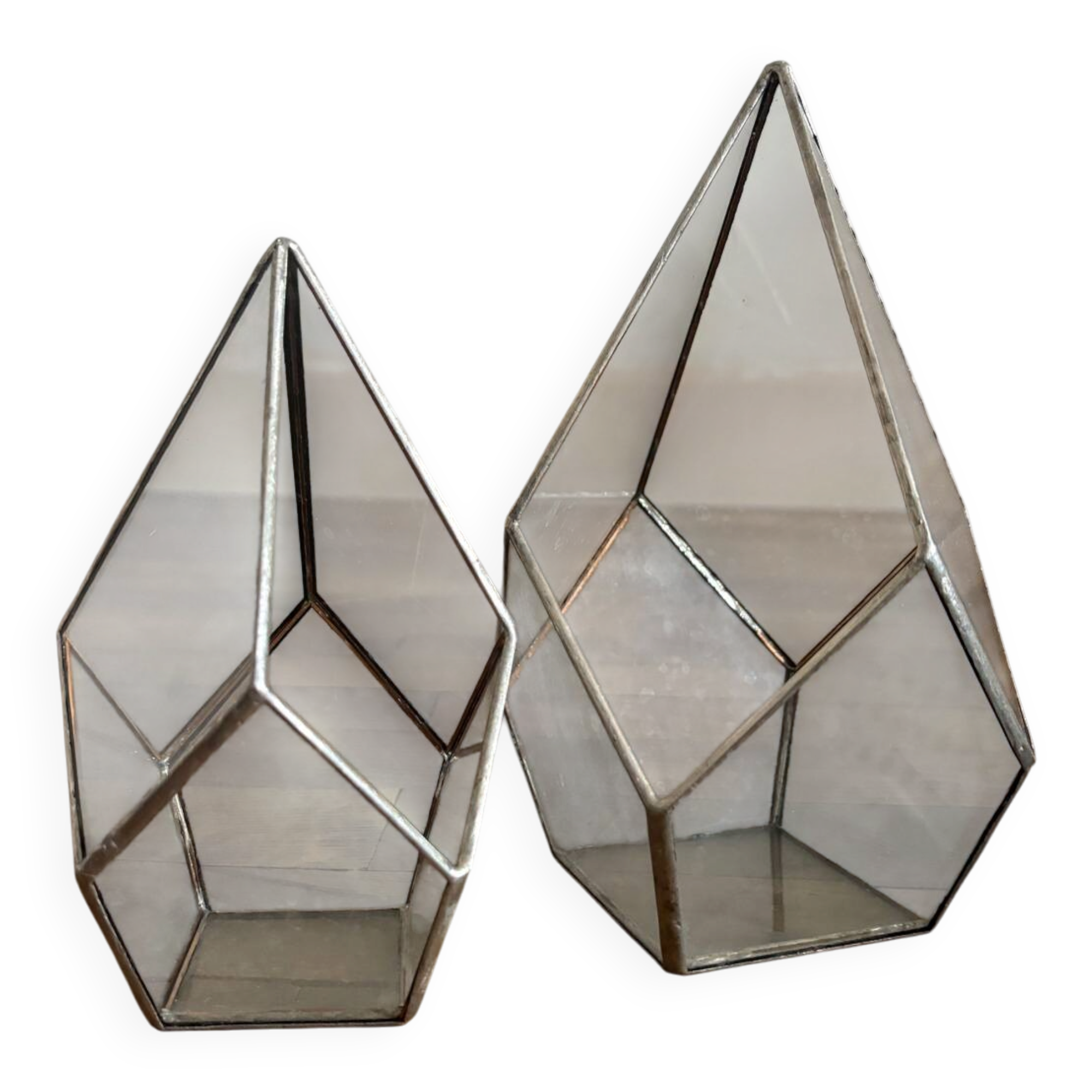 Terrarium candle holder interior decor home