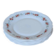 6 assiettes à dessert