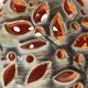 Camos Vallauris 50/60s ceramic ball lamp