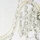 Prism chandelier - Five glass arms - Electric - c. 1890