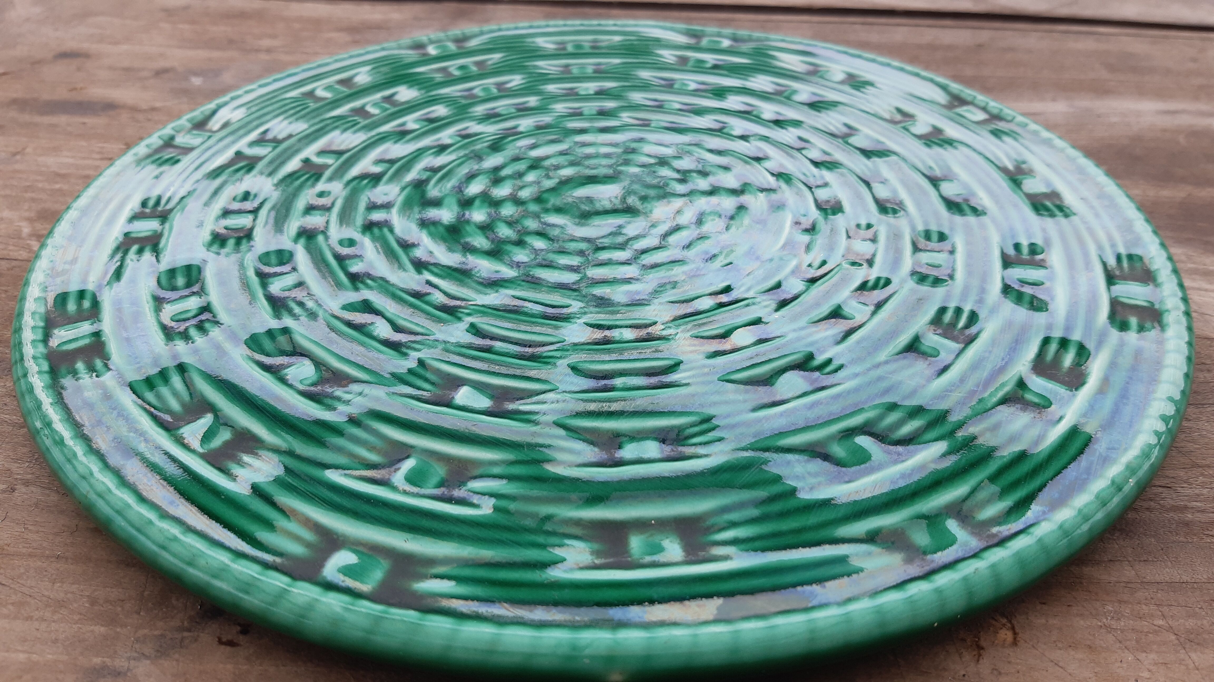 Cake dish in sarreguemines and Digoin slurry