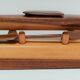 Kayak scale model violet wood