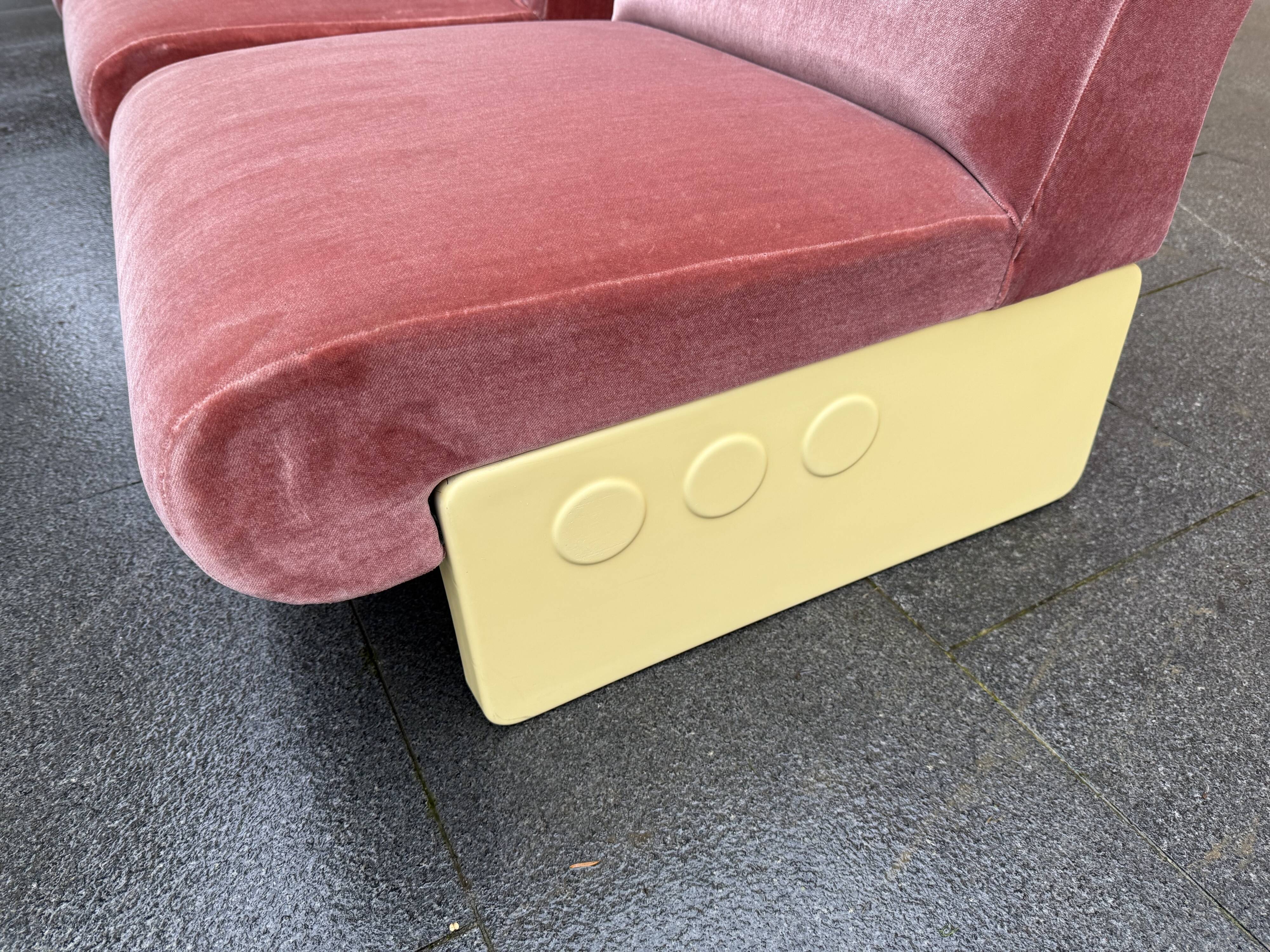 1970s modular sofa and armchairs
