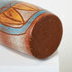 Rare glazed ceramic vase signed Accolay Maya collection around 1950