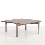 Square Coffee Table with Slate Top Designed by Rob Parry