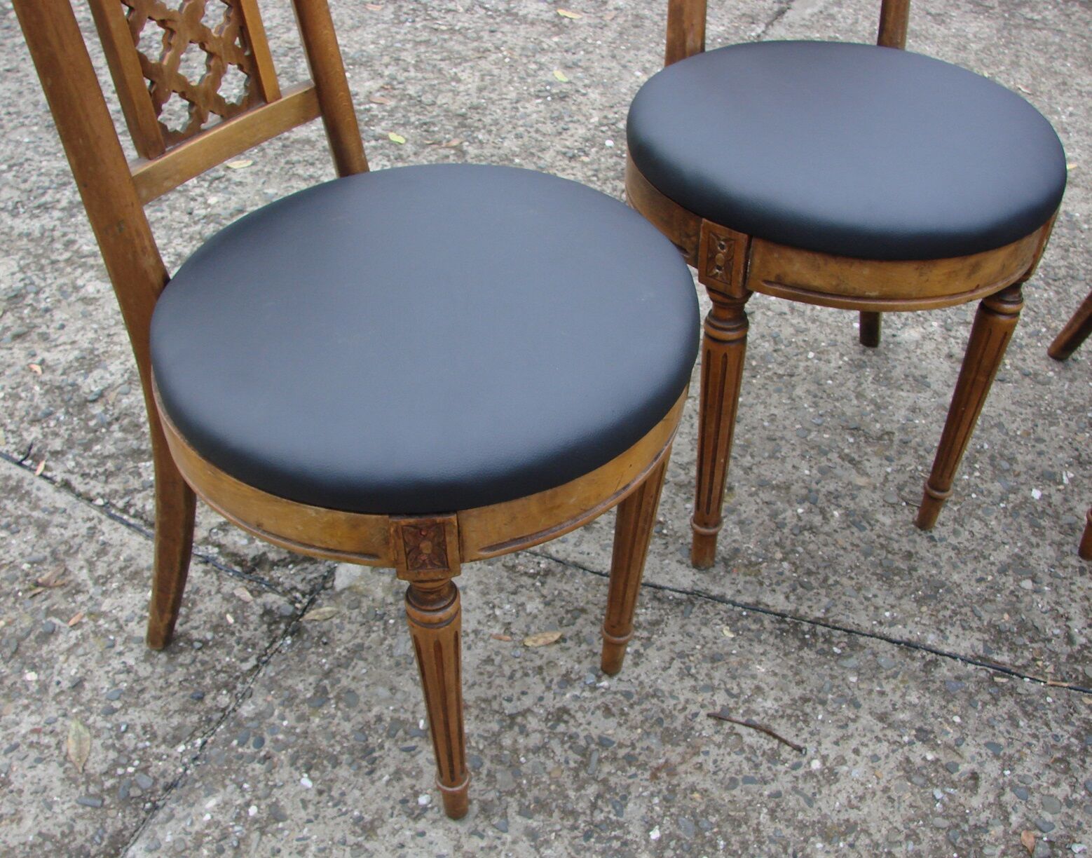Ensemble de 4 chaises , Jasienica fin des années 60