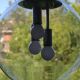 Lustre lampe suspension Doria Leuchten West Germany 1960