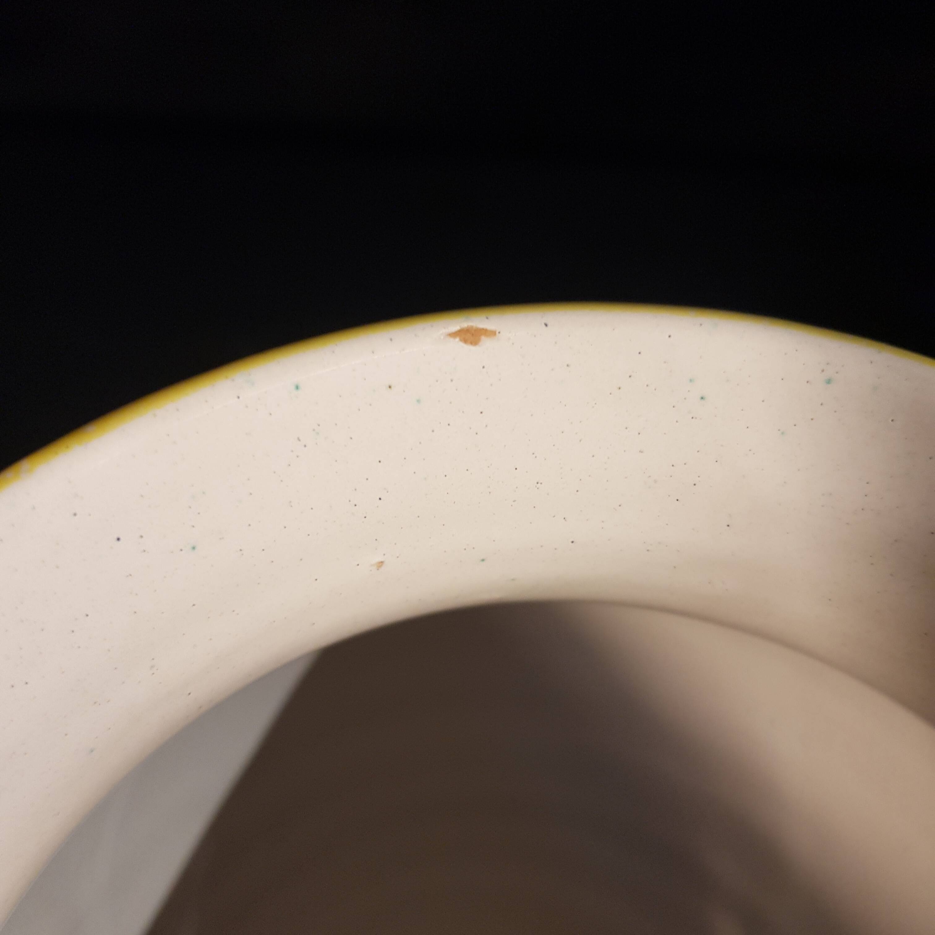 Italian earthenware vase