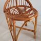 Low bamboo stools
