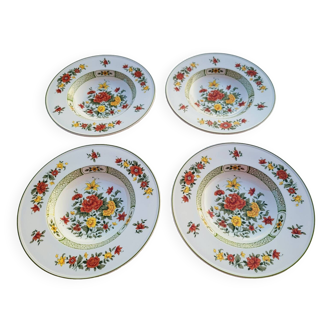 4 assiettes creuses Villeroy & Bosch