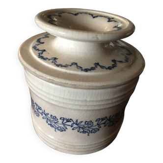 Saint uze blue water butter dish