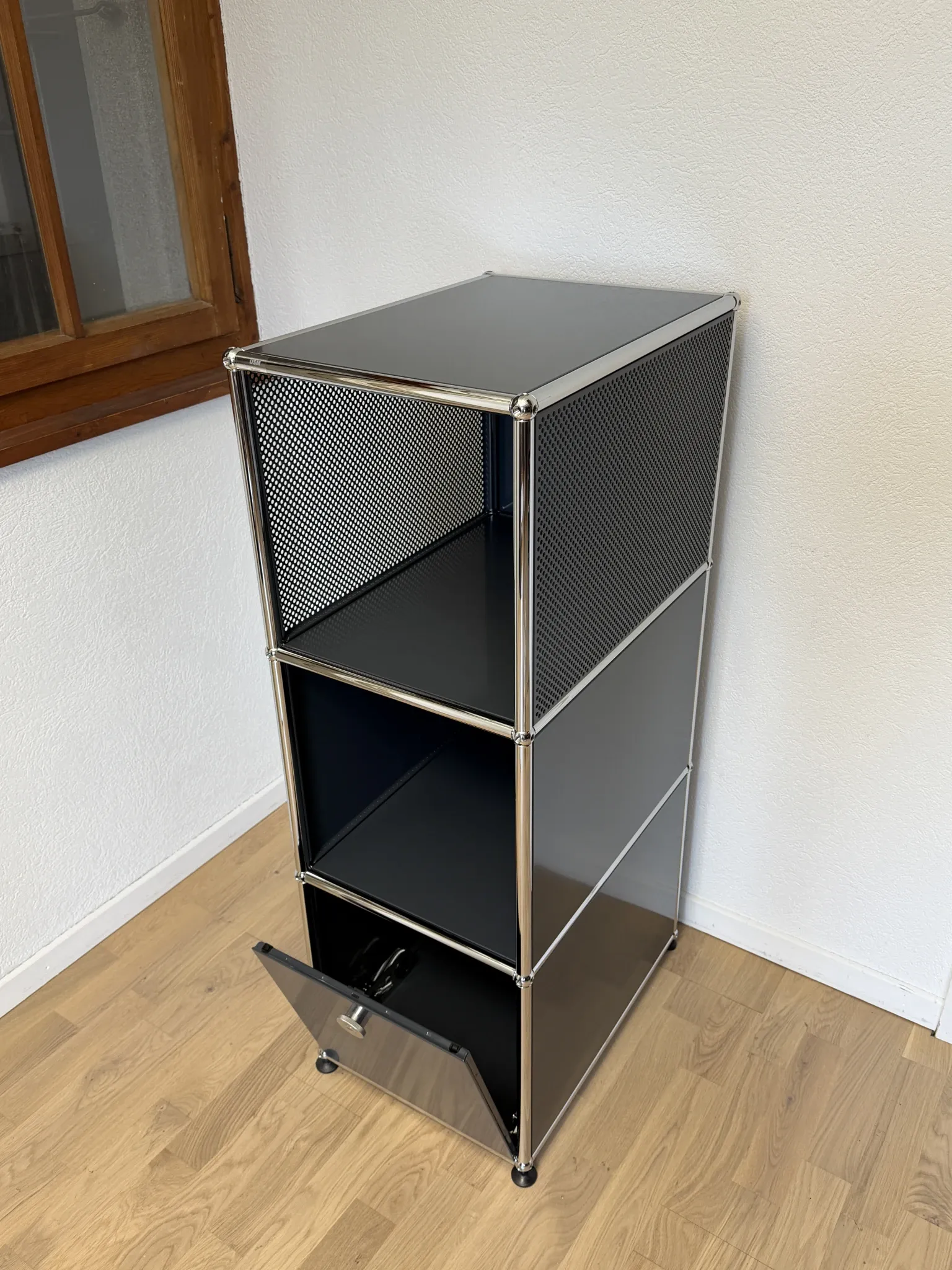 Colonne USM Haller en Gris Anthracite