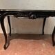 Louis XV style desk in black wood Napoleon III, XIX century