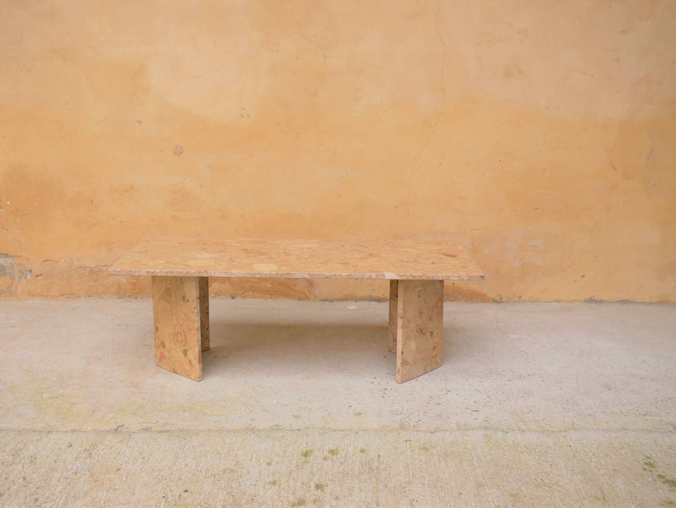 Vintage marble coffee table
