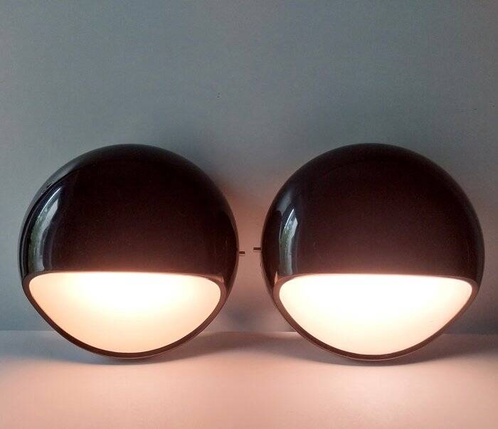 Set of two wall lights art. 4035 - Gerd Lange by Kartell