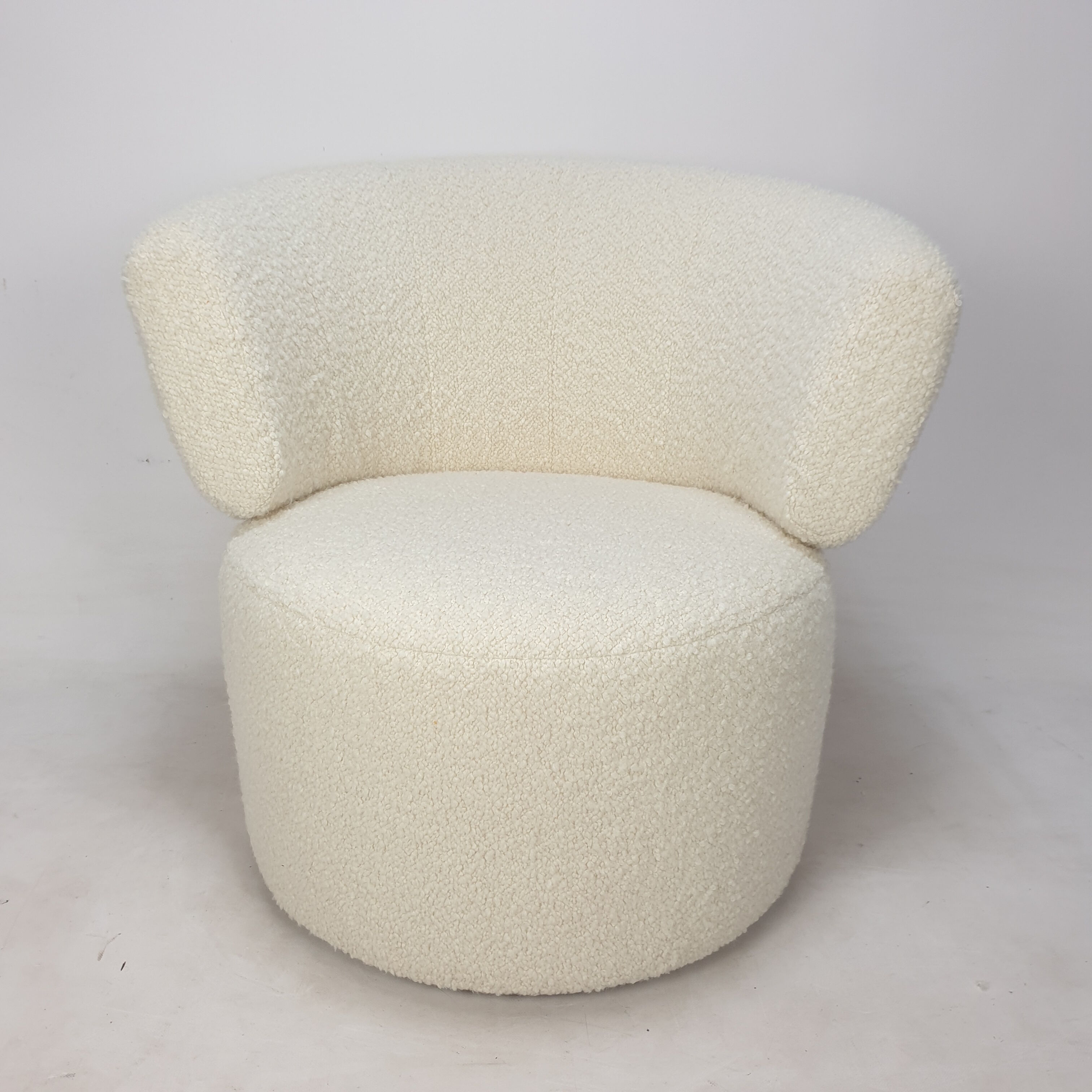 Ensemble de 2 chaises club et 1 pouf par rolf benz