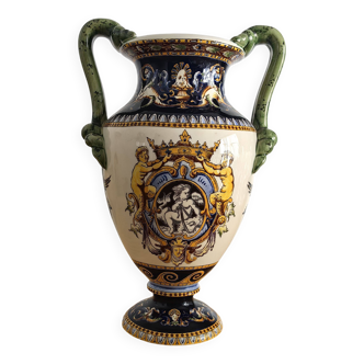 Vase en faïence de Gien