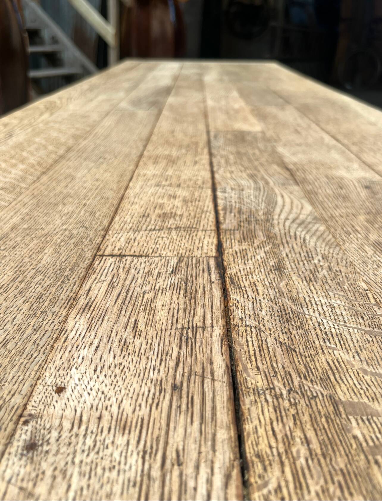 Table de drapier en chêne XIX eme