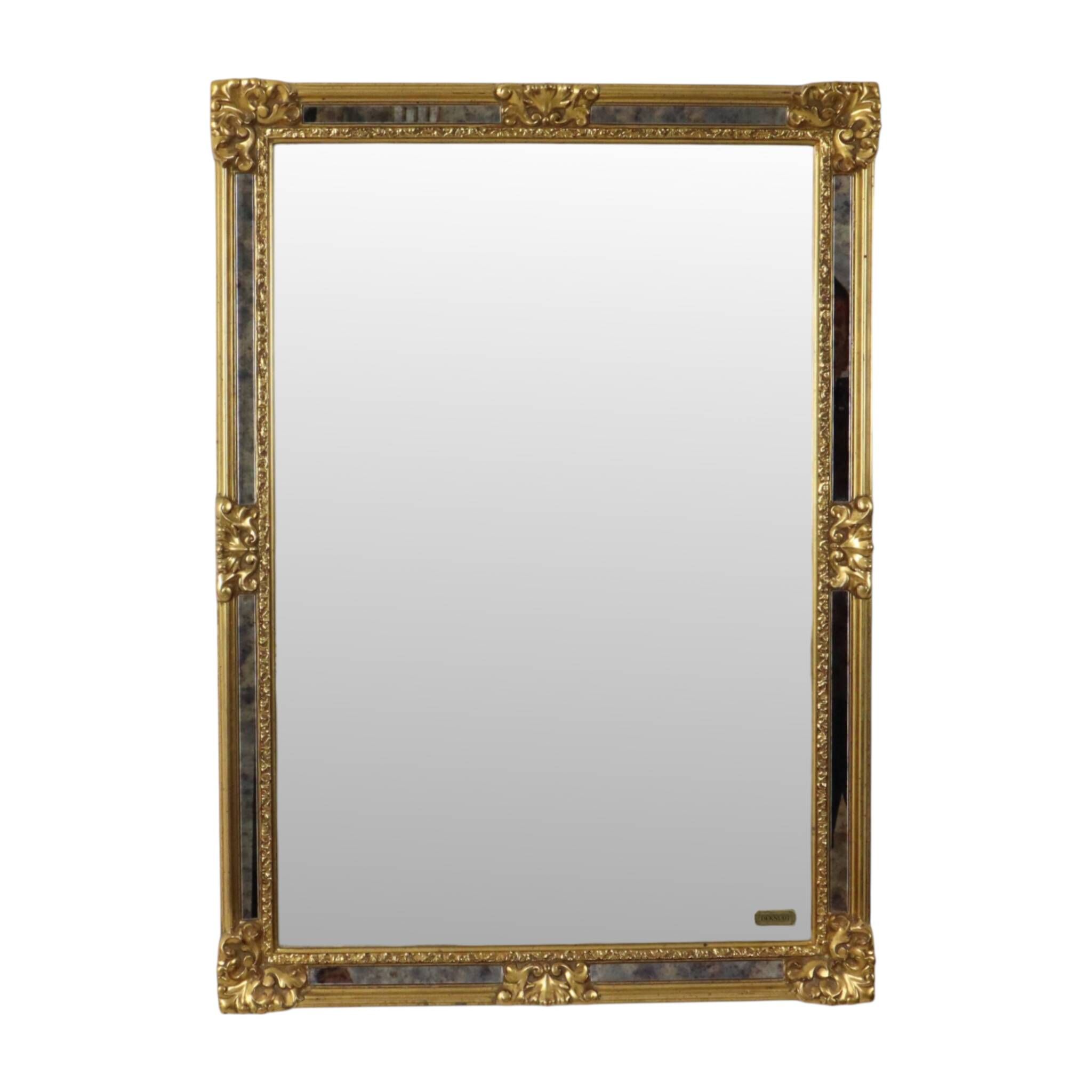 Miroir Deknudt à bords biseautés classiques, style baroque, 95 cm