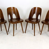Wooden chairs by Oswald Haerdtl for Ton, 1950
