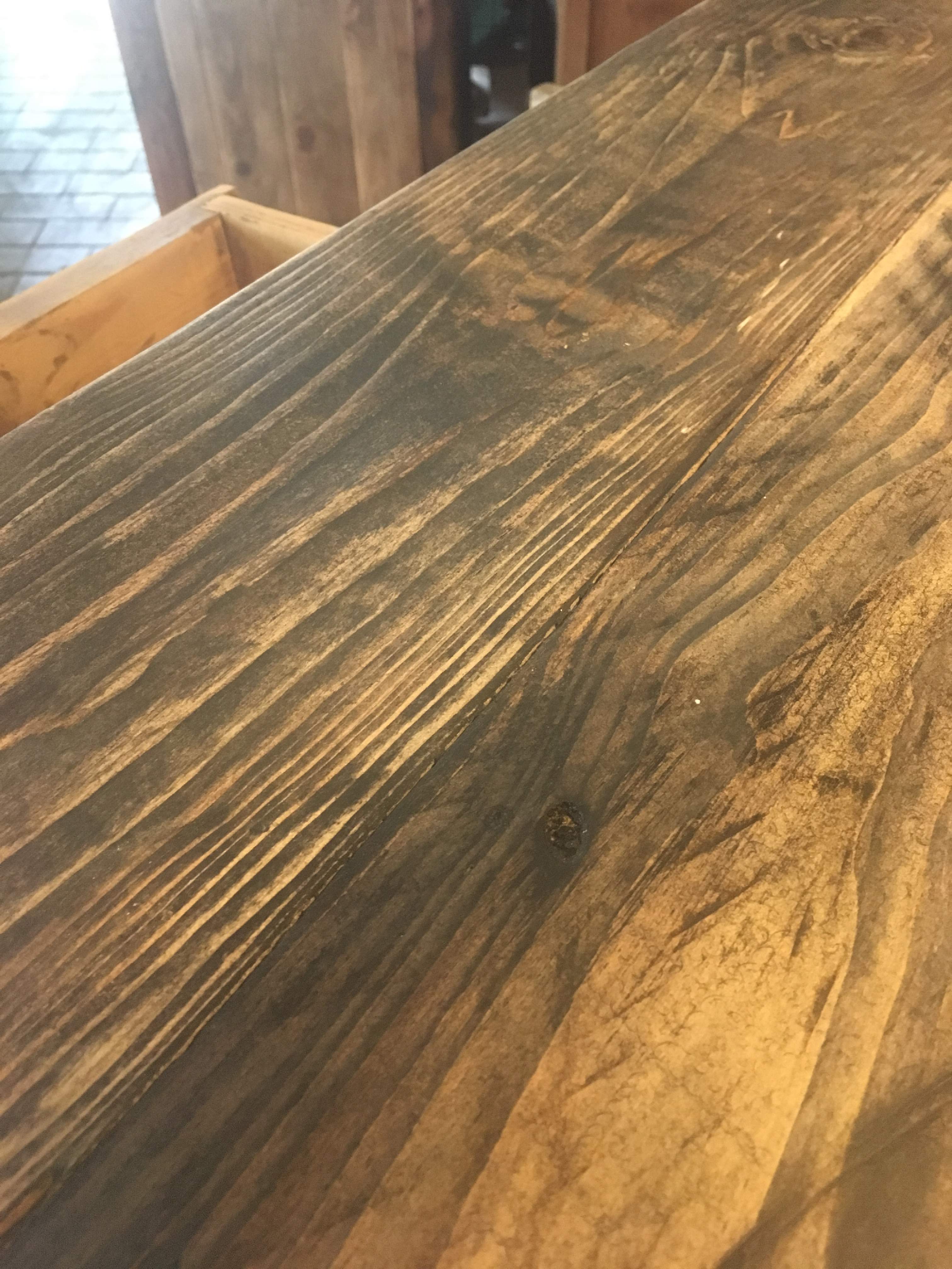 Buffet wood patinated 1940