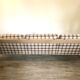 Vintage brutalist sofa in solid oak circa 1980