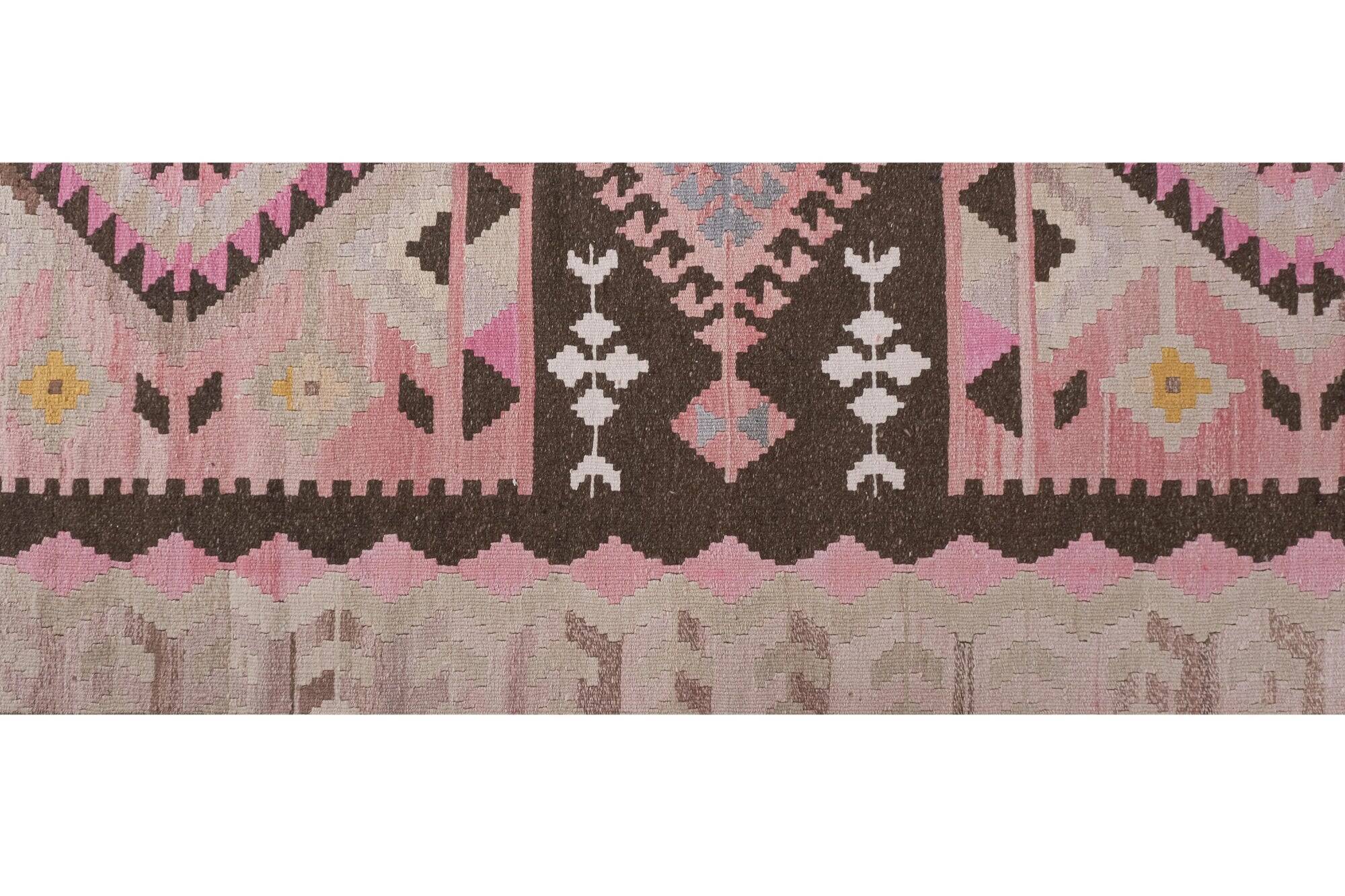 Vintage Turkish hallway rug 70x600 cm