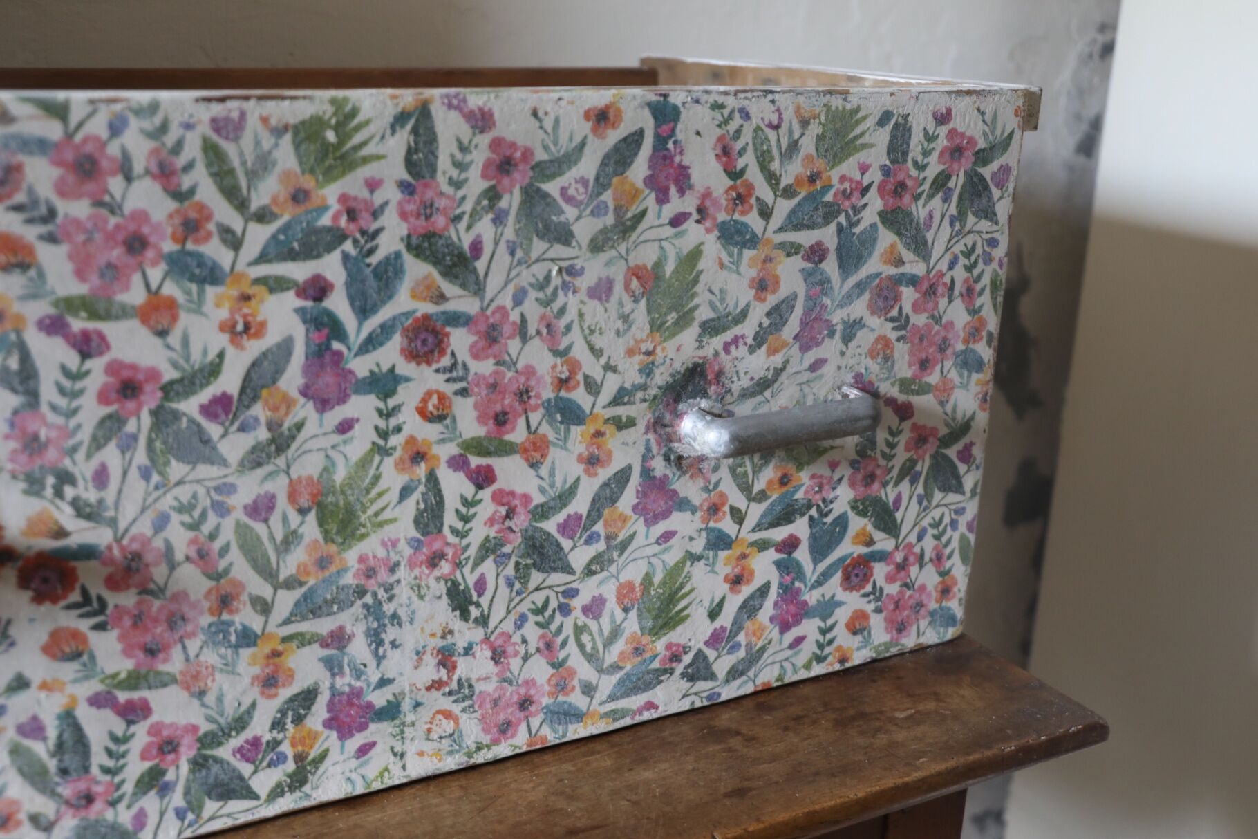 Old storage box drawer