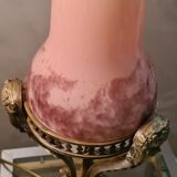 Ancienne lampe a petrole athenienne bronze style empire Napoleon 42x15
