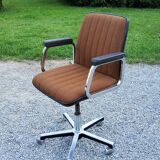 70s swivel office chair and adjustable height