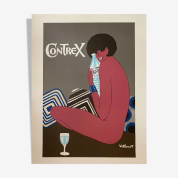 Affiche ancienne Villemot - Contrex