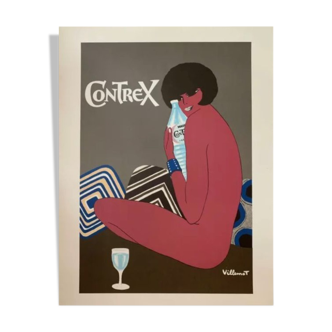 Affiche ancienne Villemot - Contrex