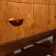 Mid-century english teak chest of drawers, 1960s