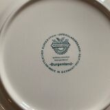 Set of 6 dessert plates Villeroy - Boch model Burgenland blue/ white