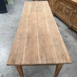 Oak farmhouse table from the early 20th century.