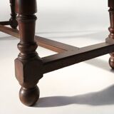 20th Century French Rustic oak Dining Table