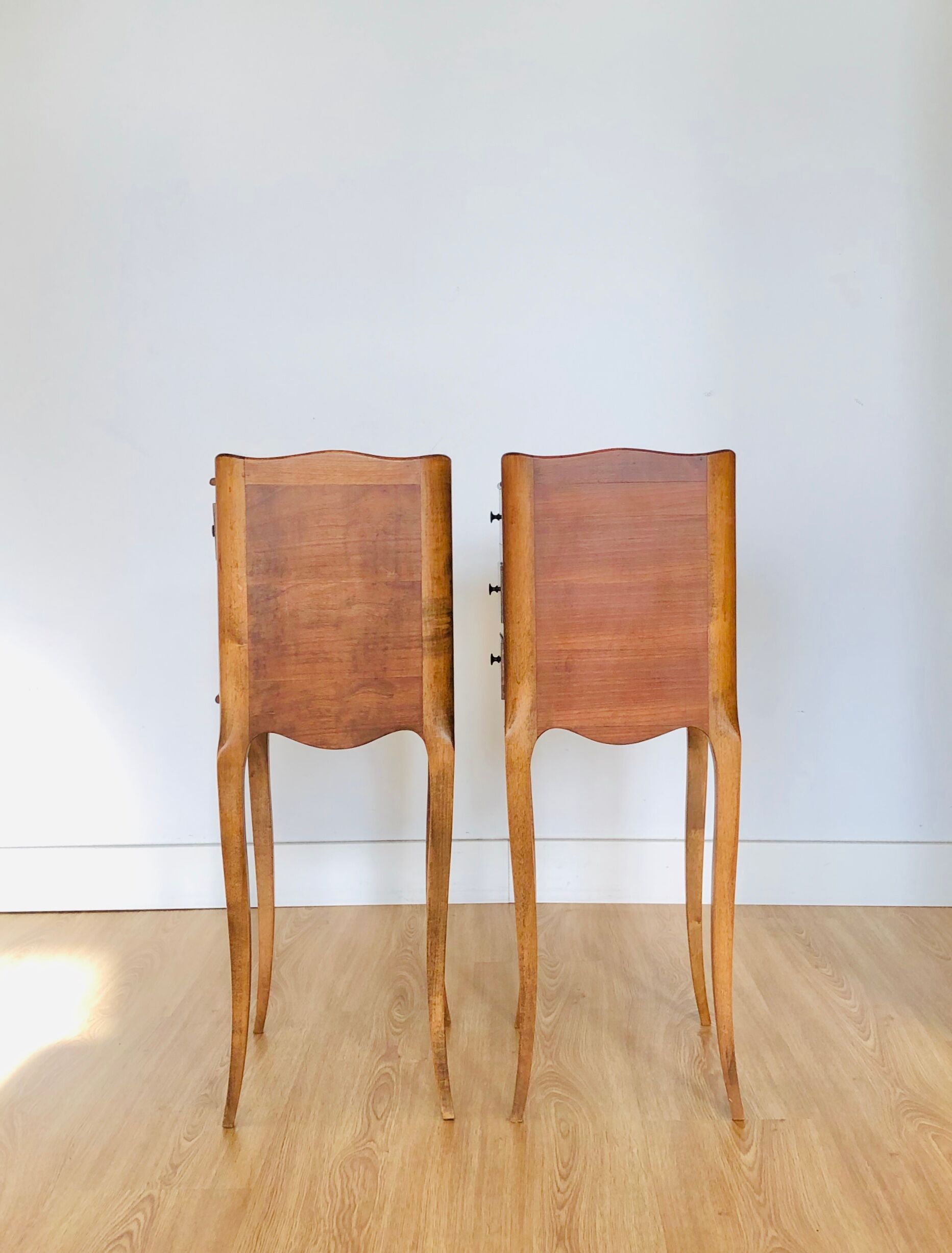 Pair of bedside or side tables Louis XV