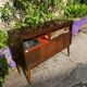 Grundig radio and record player furniture in the 1960s