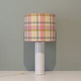 Vintage Italian ceramic table lamp with custom lampshade