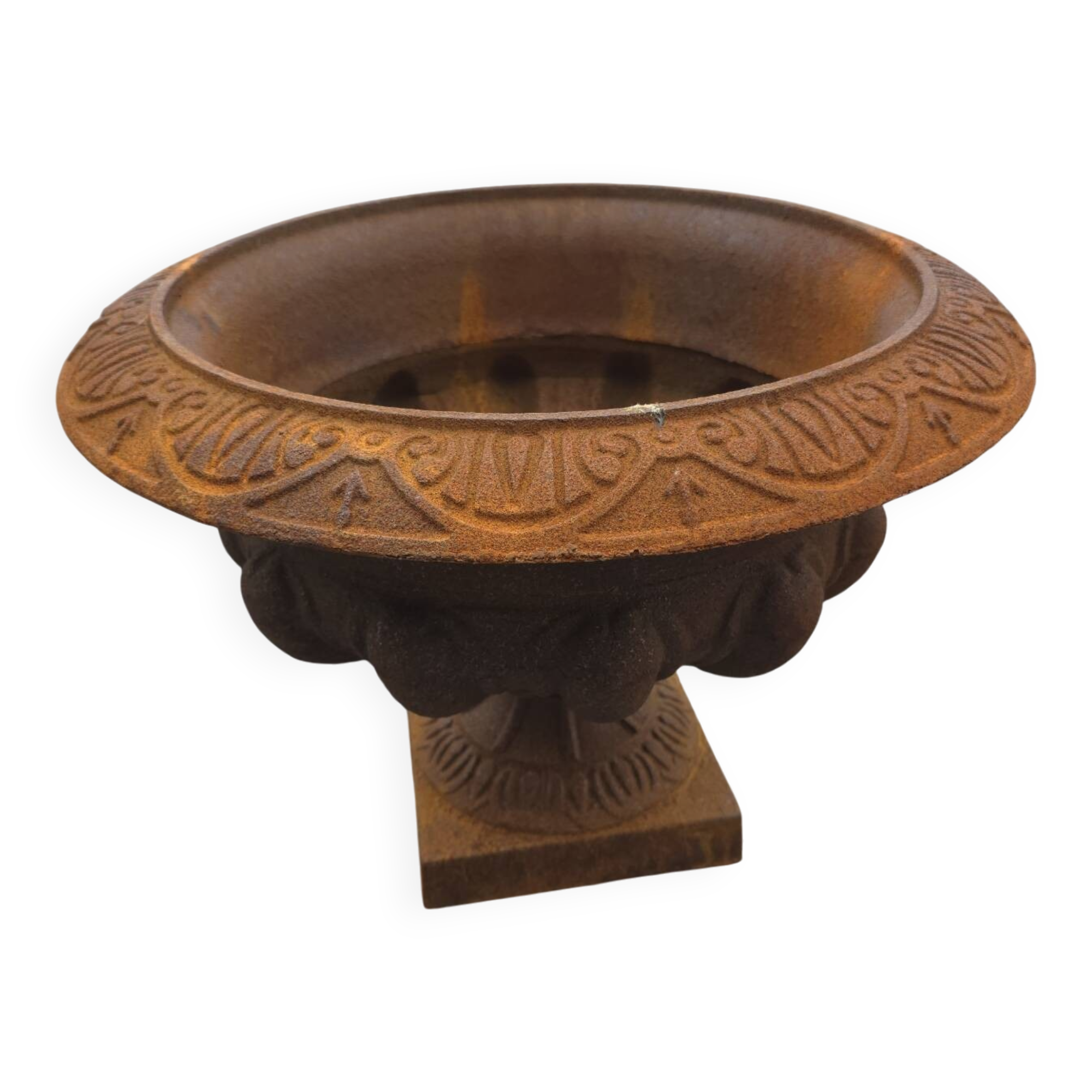 Medical vase in cast iron
