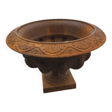 Vase Médicis en fonte