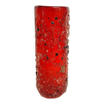 Vase en verre de Murano. Italie,1960s