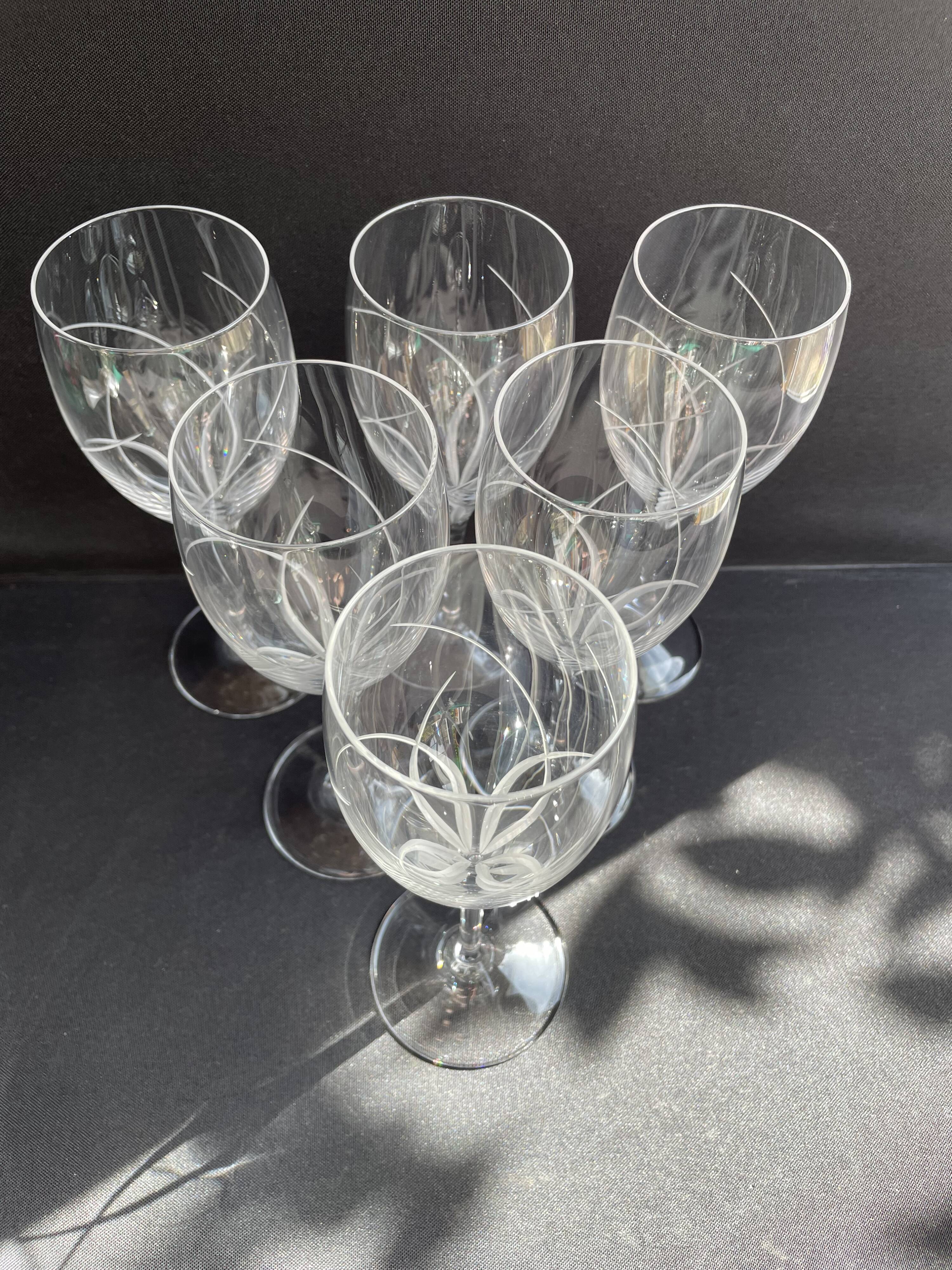 6 wine glasses – Cristalleries Royales de Champagne